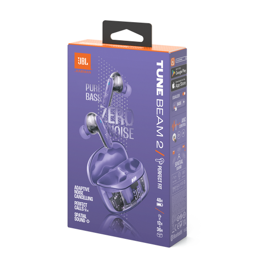 JBL TUNE BEAM 2 GHOST EDITIONワイヤレスイヤホン JBL Tune Beam 2 Ghost Edition | Fones de ouvido sem fio com